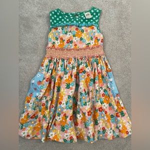 Wild Flowers cotton dress no/sz 6